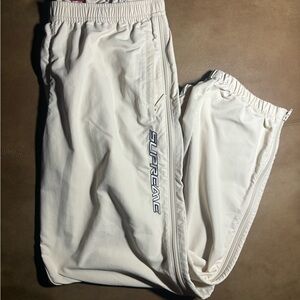 Supreme Supreme Nylon Zip Warm Up Pants / Stone / SZ LG SS24
